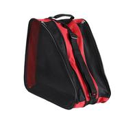 FewNvWa Sac Patins à roulettes Sac Rangement Porte-Patins Sac à Dos Compartiment Chaussures Sangle Épaule Réglable Tissu Oxford Respirant Adapté Aux Adultes A, Rouge