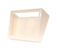 FewNvWa Se Nourrisseur Suspendu pour Lapins, Porte-Foin pour Petits Animaux, Distributeur de Nourriture pour Chinchillas et Cobayes, Beige