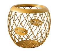 FewNvWa Support à Dosettes de Café Panier de Stockage Capsules Espresso Fer Robuste Organisation Moderne Convient pour Maison Hôtel, or