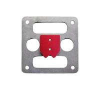 FewNvWa Support Ceinture Porte-mètre Ruban Base Détachable Ceinture Outils Accessoire Rangement Mesure Clip Accrochage Rapide Métal Conception Métal et Pp Con, CarrÉ