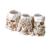 FewNvWa Support de Plante Squelette pour Décoration d'halloween, Blanc