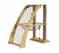FewNvWa Table Pliante Table d'Appoint Table Basse Guéridon en Bois Pliable Silhouette Poisson avec Plateau Rectangulaire et Base Croisée Stable au Quotidien