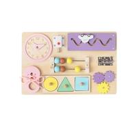 FewNvWa Tableau D'activités éducatif En Bois, Cadeau D'anniversaire pour La Coordination œil-main (1 An et Plus).