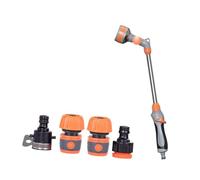 FewNvWa Tuyau D'arrosage avec Raccord Fileté G3/8 pour Lavage de Voiture avec Arrêt