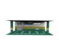 FewNvWa Vitrine pour Voiture de Collection Présentoir de Modèle Voiture Coffret Garage Miniature Boîte Transparente Éclairage LED Convient Collection Décorati, style je