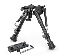 Feyachi Fusil bipied 6-9 Pouces Fusil Tactique bipied avec M Lock Adaptateur