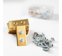 feyiubmen LONGLIFE Lot de 30 lames en titane pour robot tondeuse Worx Landroid - Lames ultra tranchantes - Convient pour Einhell - Convient pour M500 plus, M700, LX790, 550, 1200 LCD, etc. (36 x 18 x