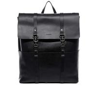 Feynsinn Berlin Sac à Dos VAL | Compartiment 15" Laptop Cuir véritable | Sacs portés Dos XXL Grand Noir | Backpack Ville Voyage Scolaire Fait à la Main