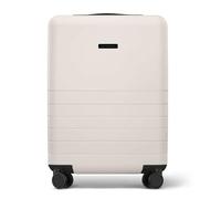 FEYNSINN Ryker Hybrid Valise cabine à 4 roulettes avec compartiment avant en polycarbonate véritable 55 x 40 x 20 cm Cadenas TSA, sable, Essential, Valise