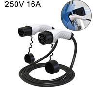 Feyree 250V 16A Introduction New Energy Electric Vehicle Charger Type 2 Charging Single Phase Cable, Length : 5m