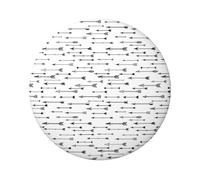 FEYUNYAN Badge durable pour vestes, sacs, cadeaux, badges de collection en fer blanc vif pour événements, enseignants, amis, flèche, alternative aux patchs thermocollants en vrac, 1 pièce, Arrow Round
