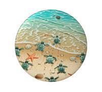 FEYUNYAN Badge durable pour vestes, sacs, cadeaux, badges de collection en fer blanc vif pour événements, enseignants, amis, tortue étoile de mer, badge rond en vrac, alternative aux patchs