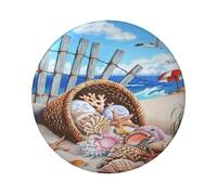 FEYUNYAN Badge durable pour vestes, sacs, cadeaux, badges de collection en fer blanc vif pour événements, enseignants, amis, mouette volante sur la plage, alternative aux patchs thermocollants en vrac