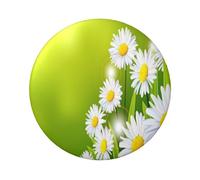 FEYUNYAN Badge durable pour vestes, sacs, cadeaux, badges de collection en fer blanc vif pour événements, enseignants, amis, fleurs florales, marguerites, alternatives en vrac, 1 pièce, Floral Flowers
