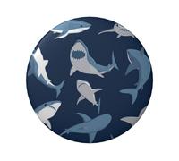FEYUNYAN Badge durable pour vestes, sacs, cadeaux, badges de collection en fer blanc vif pour événements, enseignants, amis, badge rond bleu de dessin animé, badge rond en vrac, alternative aux patchs