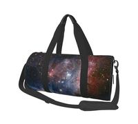 FEYUNYAN Carina Space Sac de sport rond de grande capacité, sac de voyage spacieux avec sangle réglable, sac de sport résistant à l'eau pour le sport, la plage, les voyages en week-end, Carina Space