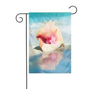 FEYUNYAN Drapeaux de jardin double face 45 x 30 cm, paysage marin, décoration extérieure vibrante pour terrasse, pelouse, drapeau en polyester durable, bannière décorative résistante aux intempéries