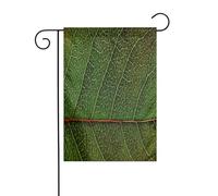 FEYUNYAN Drapeaux de jardin double face 45 x 30 cm, veines texturées, décoration extérieure vibrante pour terrasse, pelouse, drapeau en polyester durable, bannière décorative résistante aux