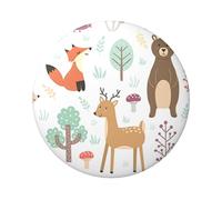 FEYUNYAN Insigne durable pour vestes, sacs, cadeaux, badges de collection en fer blanc vif pour événements, enseignants, amis, animaux, badge rond, alternative aux patchs thermocollants en vrac, 1