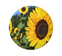 FEYUNYAN Insigne durable pour vestes, sacs, cadeaux, badges de collection en fer blanc vif pour événements, enseignants, amis, tournesol ferme, alternative aux patchs thermocollants en vrac, 1 pièce