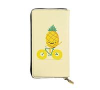 FEYUNYAN Long portefeuille en cuir de qualité supérieure pour femme, organiseur de cartes d'identité de grande capacité avec poche zippée, sac à main pour vélo pour femme, long portefeuille pour femme