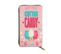 FEYUNYAN Long portefeuille en cuir de qualité supérieure pour femme, organiseur de cartes d'identité de grande capacité avec poche zippée, sac à main en coton pour femme, long portefeuille pour femme