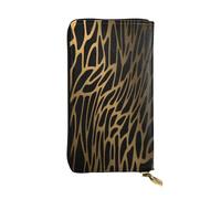 FEYUNYAN Long portefeuille en cuir de qualité supérieure pour femme, organiseur de cartes d'identité de grande capacité avec poche zippée, sac à main pour femme, long portefeuille pour femme (voyage