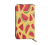 FEYUNYAN Long portefeuille en cuir de qualité supérieure pour femme, organiseur de cartes d'identité de grande capacité avec poche zippée, sac à main jaune pour femme, long portefeuille pour femme