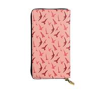 FEYUNYAN Long portefeuille en cuir de qualité supérieure pour femme, organiseur de cartes d'identité de grande capacité avec poche zippée, sac à main long pour femme (voyage, bureau, utilisation