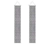 FEYUNYAN Lot de 2 bannières de porche de remise de diplôme, décoration de fête universitaire, bannière à suspendre léopard avec tige et corde pour célébration intérieure et extérieure, panneau de fond