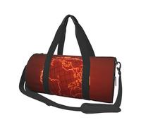 FEYUNYAN Sac de sport rond de grande capacité, globe électrique, sac de voyage spacieux avec sangle réglable, sac de sport résistant à l'eau pour le sport, la plage, les voyages en week-end, Globe
