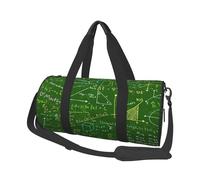 FEYUNYAN Sac de sport rond de grande capacité, questions mathématiques, sac de voyage spacieux avec sangle réglable, sac de sport résistant à l'eau pour le sport, la plage, les voyages en week-end
