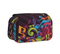 FEYUNYAN Trousse à crayons double couche, grande capacité en tissu Oxford durable, organiseur de papeterie pour fournitures scolaires, examens de voyage, sac de rangement de musique pour fille et