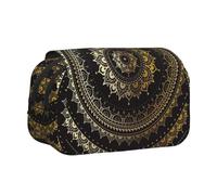 FEYUNYAN Trousse à crayons double couche, grande capacité en tissu Oxford durable, organiseur de papeterie pour fournitures scolaires, examens de voyage, sac de rangement circulaire pour fille et