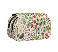FEYUNYAN Trousse à crayons double couche, grande capacité en tissu Oxford durable, organiseur de papeterie pour fournitures scolaires, examens de voyage, beau sac de rangement pour fille et garçon, 20