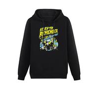 FFANZUOYOU A Day to Remember Band Unisex Sweatshirts Graphic Print Mens Hooded Black Sweater 3XL