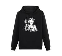 FFANZUOYOU Alien Sex Fiend Unisex Sweatshirts Graphic Print Mens Hooded Black Sweater XXL