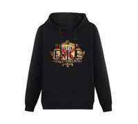 FFANZUOYOU Path of Exile The Fall of Oriath Fan Unisex Sweatshirts Graphic Print Mens Hooded Black Sweater XXL