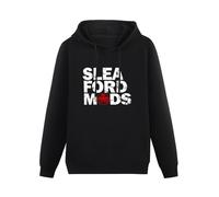 FFANZUOYOU Sleaford Mods Unisex Sweatshirts Graphic Print Mens Hooded Black Sweater XL