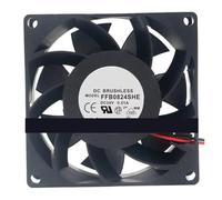 FFB0824SHE 80 * 38MM 24V 0.51A 8CM Ventilateur de refroidissement(3wire B2)