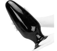 FFBHBLD Plug Anal Géant XXL, Dilatateur D'anus avec Ventouse, Gode Anal Extra-Large, Stimulateur de Point G, Masturbation Vaginale, Plug Anal, Jouet Sexuel Anal Gay, 30 X 11,5 Cm, Noir
