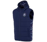 FFF Doudoune sans Manche Collection Officielle Equipe de France de Football - Enfant 8 Ans