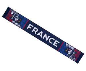 FFF Echarpe Collection Officielle Equipe de France de Football - Taille 140 cm