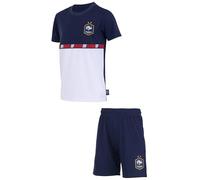 FFF Ensemble Maillot Short Collection Officielle Equipe de France de Football - 6 Ans