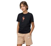 FFF Nike IH2261-010 T-Shirt de Football pour Enfants âgés Noir Taille S