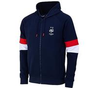 FFF Sweat Capuche zippé Fan Collection Officielle Equipe de France de Football - Homme Taille S
