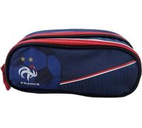 FFF Trousse rectangulaire 2 Compartiments Bleu et Rouge