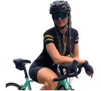 FFFF & OLFEH Costume de Cyclisme,Ensemble De Maillot De Cyclisme pour Femmes Combinaison De Triathlon Sports D'été Femmes Ensembles De Cyclisme Vêtements (6,M)