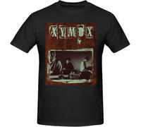 fffresttv Clan of Xymox Shirt Men's Cotton Short Sleeve T-Shirt Crew Neck Top Black XL