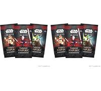FFG - Asmodee - Star Wars Unlimited : Twilight of The Republic - Booster de 16 Cartes (Modèle aléatoire) - Cartes à Collectionner pour Adultes et Enfants, dès 12 Ans, Version Anglaise (Lot de 2)